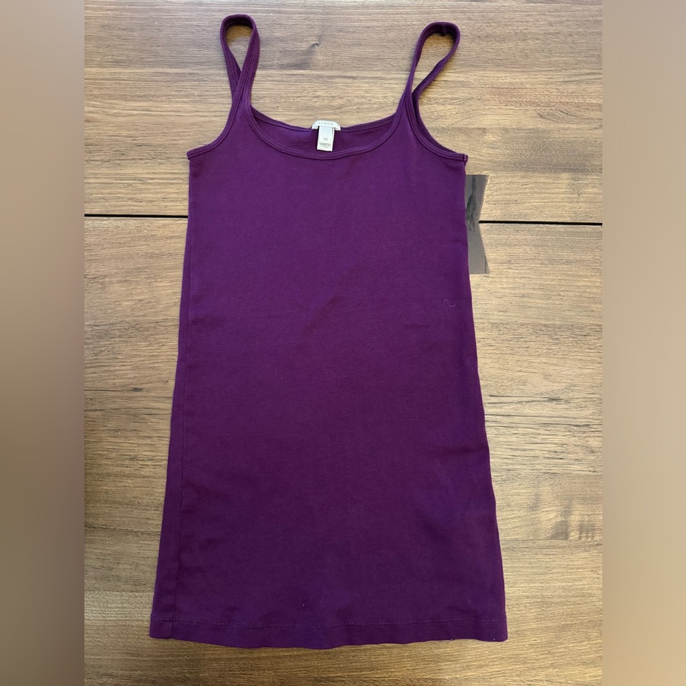 J Crew Perfect Fit Tank Purple Size XS
